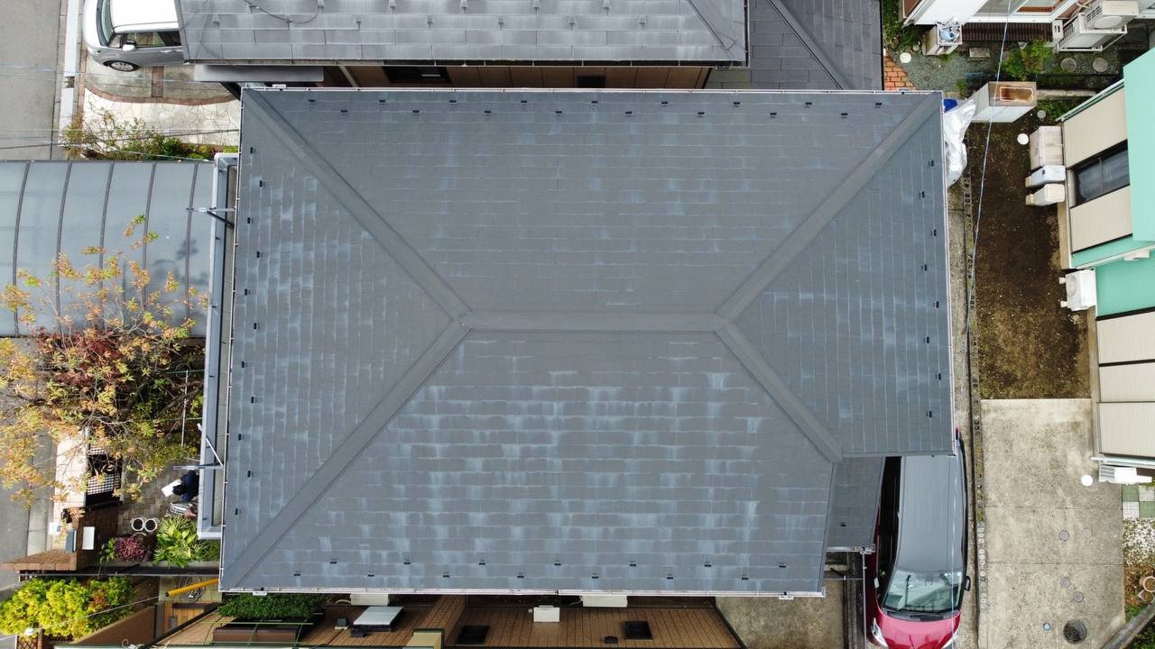 藤沢市　屋根工事　屋根塗装