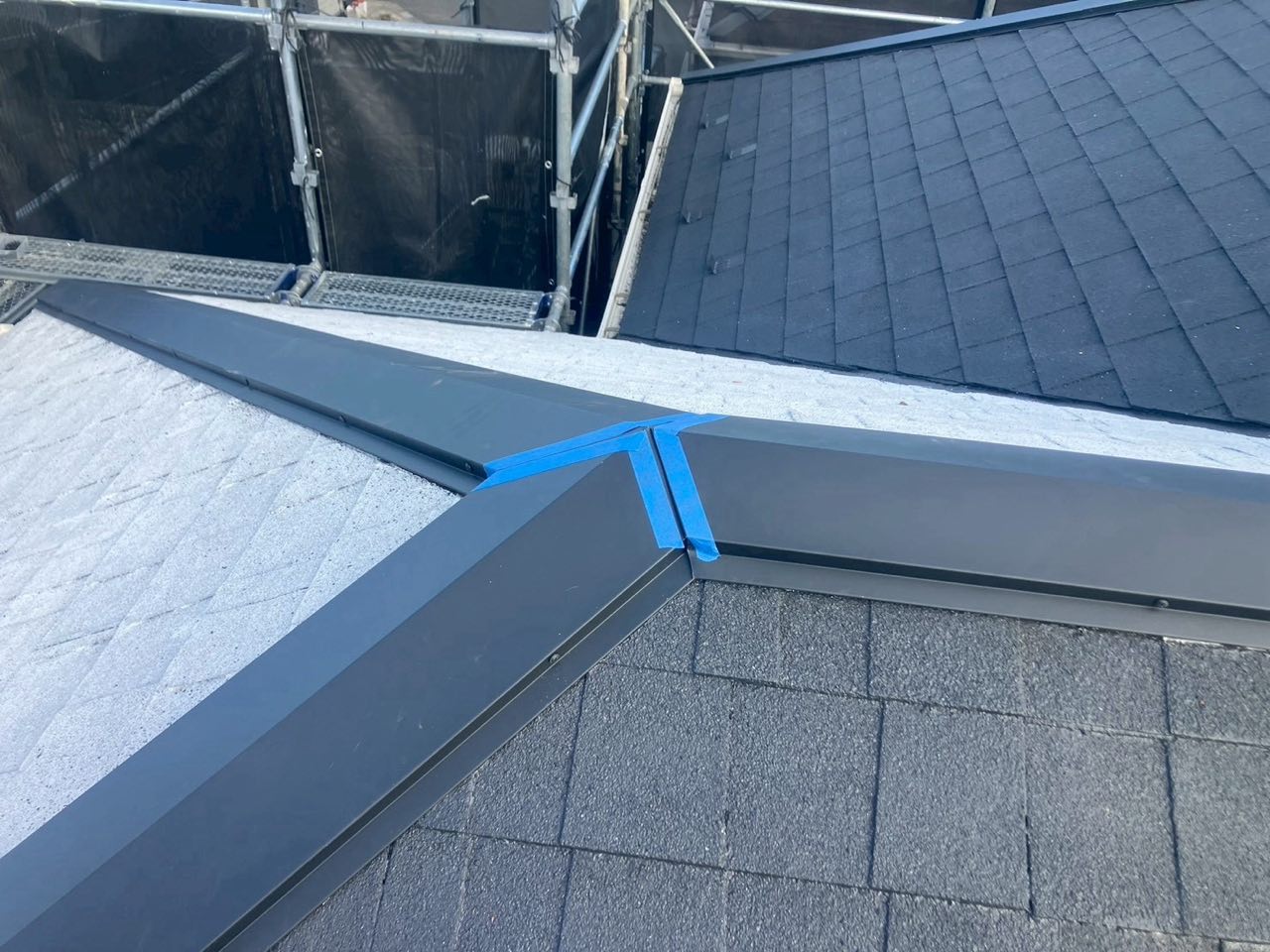 平塚市 棟板金交換