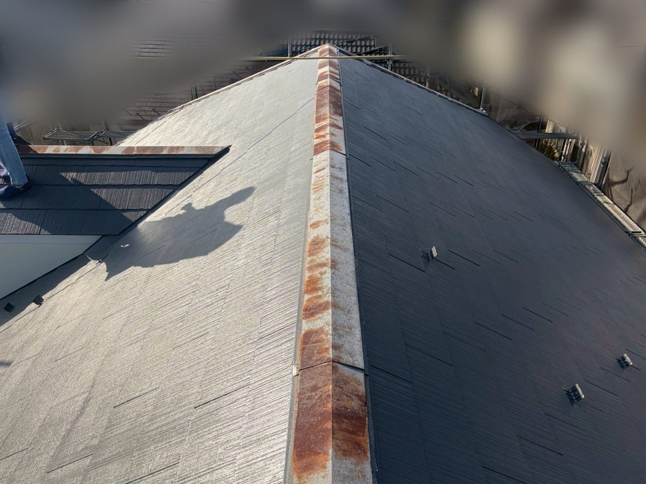 藤沢市 棟板金交換