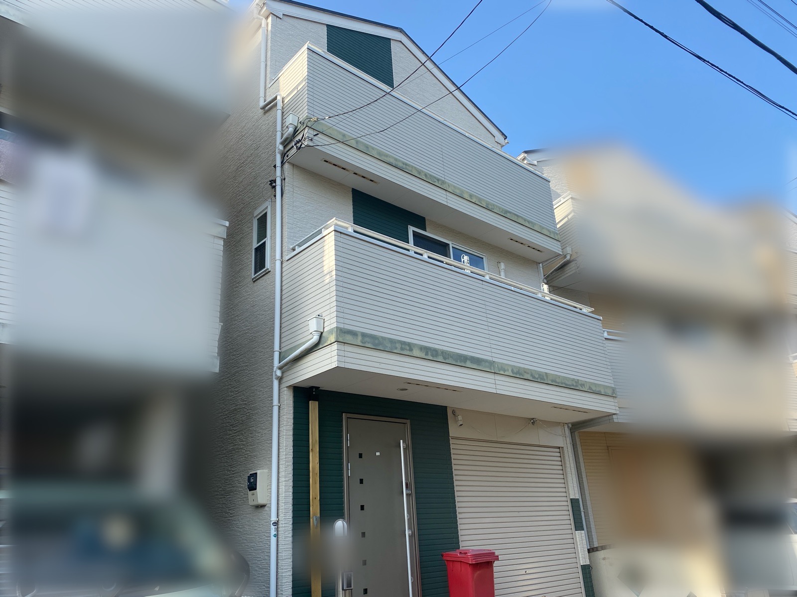 藤沢市　外壁塗装工事　施工前